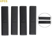 Vista 2 de DAGIJIRD Paquete de 4 piezas de plástico para automóvil, portaequipajes para Mazda 3 6 2 CX5 CX7 CX9