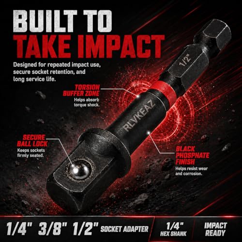 RLVKEAZ 88-Piece Impact Bit Set