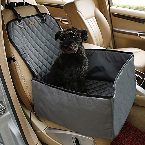 Pettom Pet Bucket Seat Cover Booster Seat 2 in 1 Deluxe Dog