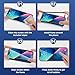 ImpactStrong 3-Pack Shatterproof Tempered Glass Screen Protector for iPhone 13 Mini [Easy Installation Frame] [Bubble Free] [9H Hardness] [Full Coverage] Case Friendly, 5.4 Inch