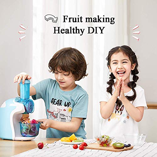 LLSS Automatische Haushalts-Eiscreme-Maschine, Softeis, Gefrorene Frucht-Sorbet-Maschine, DIY-Eismaschine für Kinder – Bild 6