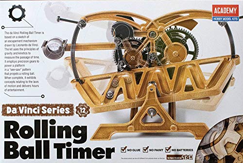 Da Vinci Rolling Ball Timer - Da Vinci Machines Series Kit by Academy #18174