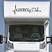 klebenswichtig Adesivo in vinile per camper, caravan, camper, caravan, camper, caravan