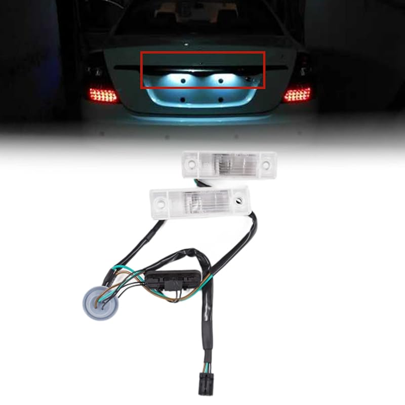 Interruptor de abertura do porta-malas com luz de placa SEBLAFF para Chevrolet Cruze e Pontiac Orlando – 1 unidade