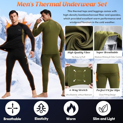 Romision Thermal Underwear For Men thumb #3
