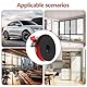 5 m Gummistreifen Selbstklebend, Self-Adhesive Rubber Strips 5 m (L) x 25 mm (W) x 3 mm (D) Solid Rubber Profile Gummi Selbstklebend for DIY Seals Protection Anti-Vibration