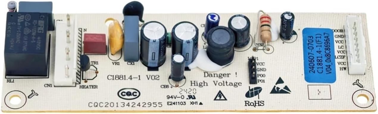C1881.4-1 電源回路 PCB 210821-0448、互換性 シュアウェイ 冷蔵庫コントロールボード 冷蔵庫マザーボード 冷