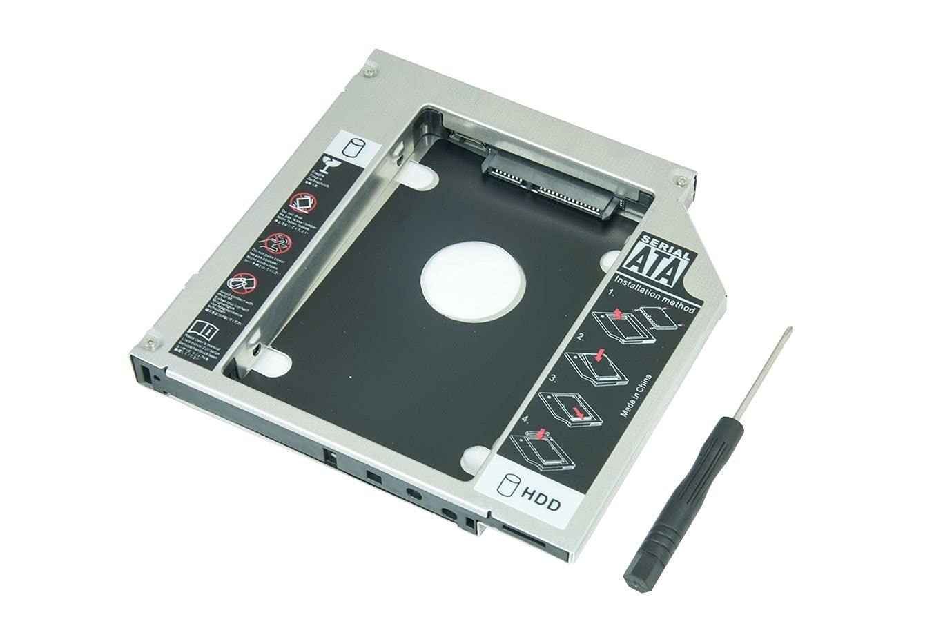 Adaptador Caddy 9.5mm P/ Substituir Drive de DVD Macbook Pro Apple