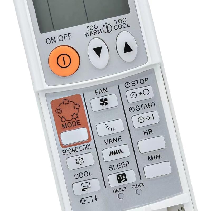 Mando Mitsubishi MSZ-GE22VA para regular temperatura de split sin configurar códigos 6
