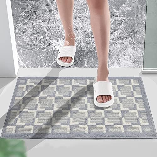 Miniatura 7 de TOMEX Tapete de puerta para interiores y exteriores, tapete antideslizante mejorado 2022, tapete de bienvenida para el hogar, jardín, garaje (24 x