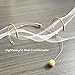 JTLAU Headworn/Headset Microphone Wired, Dual Over-Ear Headset Mic, Condenser Headset Mic Compatible with Sennheiser Microphone Wireless Systems, Ideal for Lectures, Actors, Theater - Beige