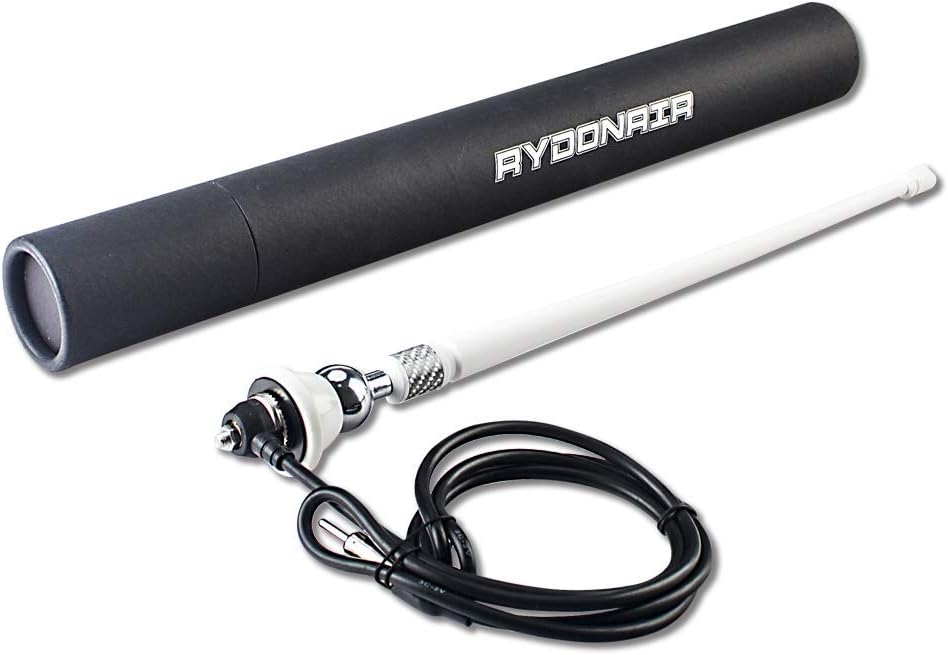 Rydonair Antenna Compatible with Harley Davidson 1998-2020 | 7 inches Flexible Rubber Antenna Replacement | Designed for Optimized FM/AM Reception