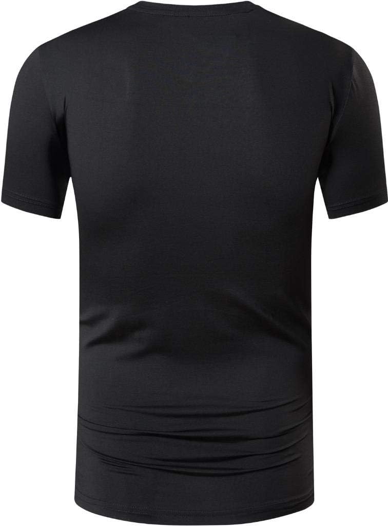 jeansian Boy's 3 Packs Quick Dry Fit Active Sport Short Sleeves T-Shirt Tee Shirt Tshirt Tops Golf Tennis Bowling LBS701 18-20 Lbs731_black + Lbs732_black + Lbs733_black