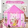 51oro6nlqtl - Monobeach Princess Tent Girls Large Playhouse Kids Castle Play Tent with Star Lights Toy for Children Indoor and Outdoor Games, 55'' x 53'' (DxH)