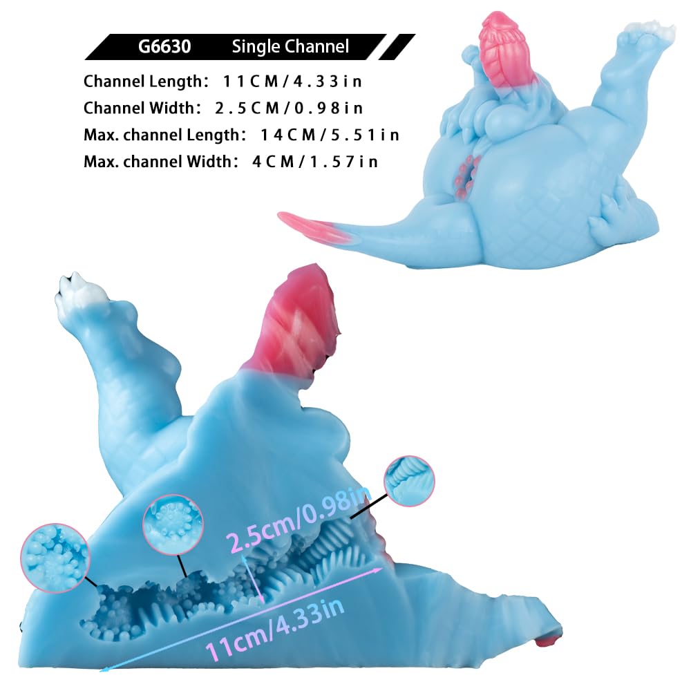 1476g Realistische Gay Drachen Masturbator Groß Tier Masturbieren für Männer mit Animal 3D Anal Taschen Muschi Tragbare Pocket Pussy Penismassage Oralsex Erotik Sex Spielzeug für die Männer Solo