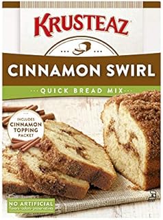 Krusteaz Cinnamon Swirl Quick Bread Mix, 19.5 Oz