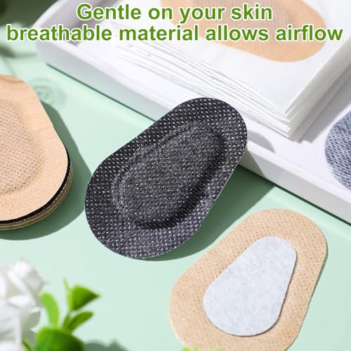 Image of Panitay 40 Pcs Eye Patches for Adults,3 X 2 Inch,Nude, Black | Eye Patch Disposable Breathable Eyepatch for Amblyopia Lazy Adhesive Bandages for Men, Daily Use Patches