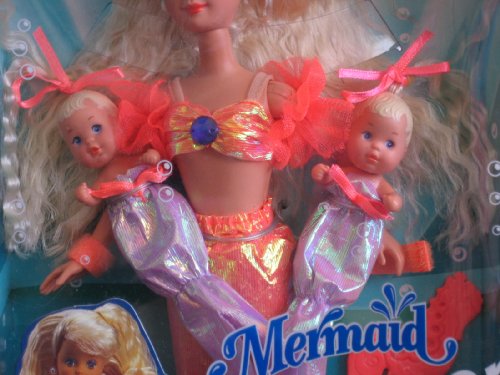 Barbie Mermaid Skipper & Sea Twins Dolls (1993) #TOP2