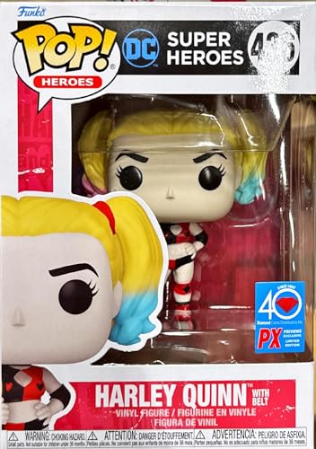 Figura Pop Dc Comics Super Heroes Harley Quinn Exclusive - vue 2