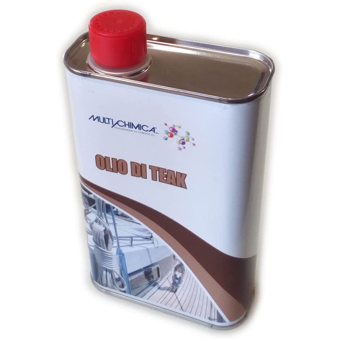 Olio Di Teak Per Legno Esterni 1 lt Protezione Mobili