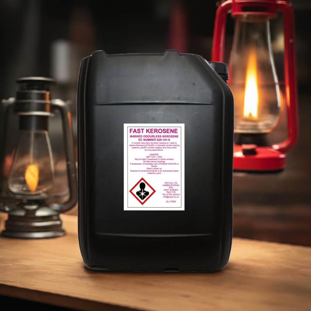 Fast Kerosene 20l - Clean burn, domestic heating fuel, C1 Delivered to your door.