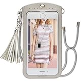 Phone Purse COCASES Women Crossbody Cell Phone Purse Leather Bag with Adjustable Strap