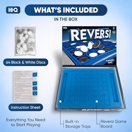 Reversi juego de mesa clásico para niños y adultos miniatura 2