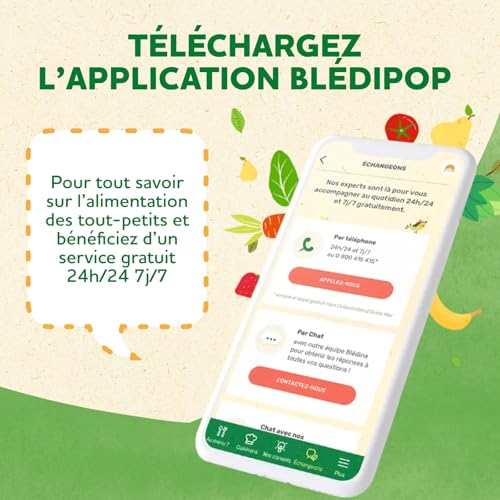 Blédina Blédidej - Céréales bébé Lactées Chocolat Gourmand - Dès 12 Mois - 12 briques de 250mL