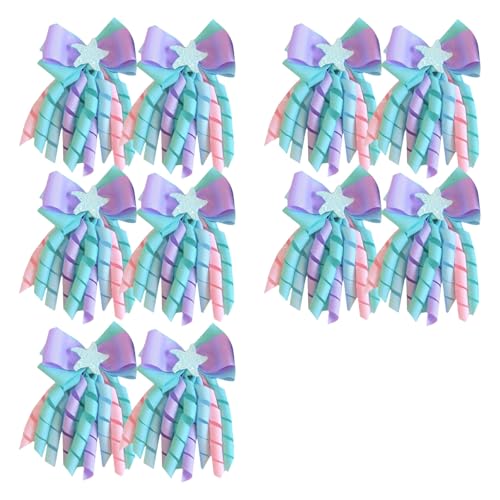 THINCAN 10PCS Bowknot Horquilla Clip para el Cabello Horquilla Fiesta Cabello Ornamento Bowknot Clip para el Cabello Accesorios Adecuado para Damas