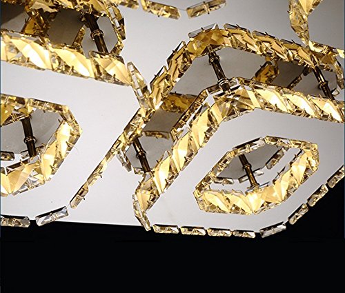 48W LED Disegno di cristallo Lampada a sospensione...