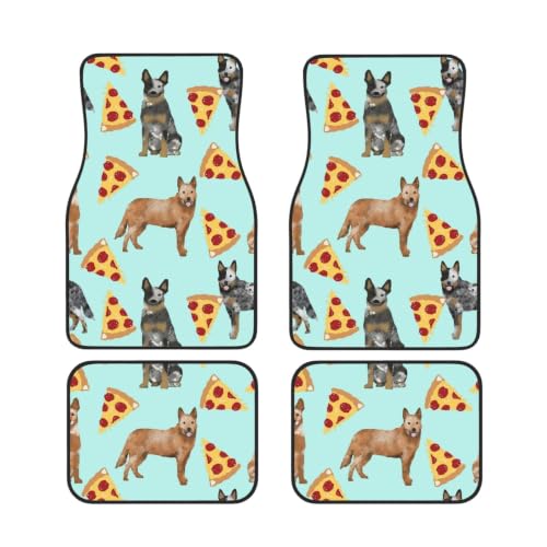Alfombrillas de coche antideslizantes para viajar con tu Blue Heeler 1