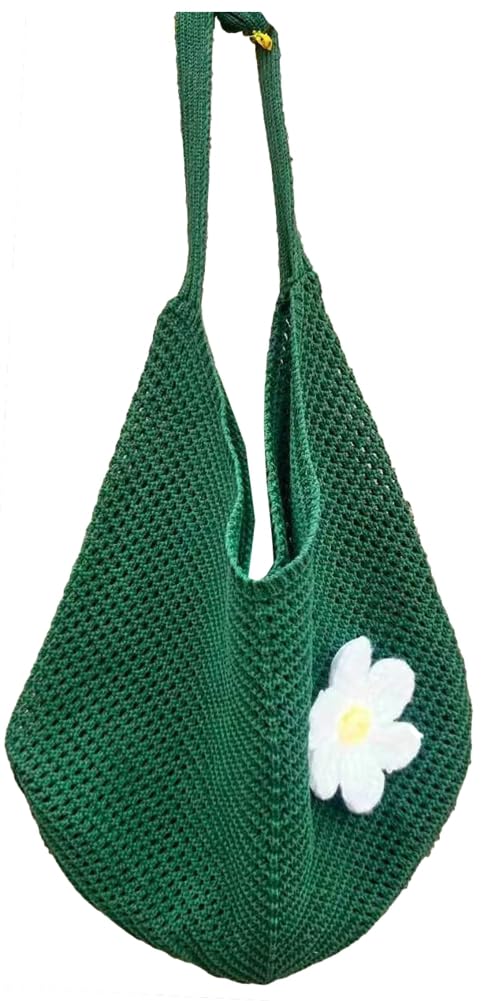 Pocadri Women Large Straw Shoulder Bag Woven Beach Handbag Tote Purse for Summer