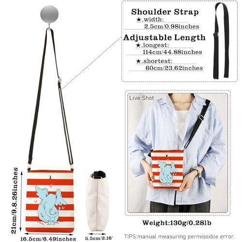 CMNIM DR Gifts Cartoon Inspired Crossbody Bag DR Quote Musical Gift for Musical DR Fans Shoulder Bag4