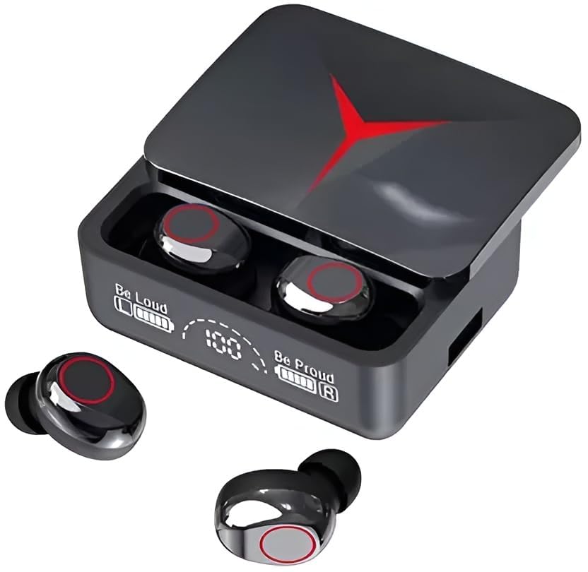 Mabron M90 Pro Gaming TWS Bluetooth Earbuds with Power Bank (Special Deal with 15 Years Warranty) - Mobile Bluetooth Headset (Black, True Wireless) for Friends (B0D65JT8SJ) Amazon Price History, Amazon Price Tracker