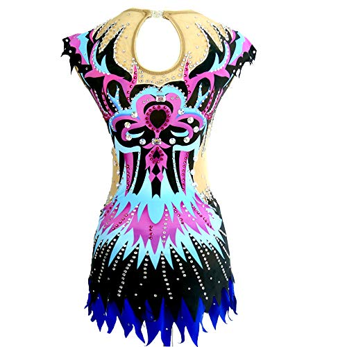 LIUHUO Collants de Ginástica Rítmica Artística Aeróbica Meninas Rosa Percussivo Belly Ballet