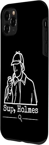 Vista 29 de iPhone 11 Sup, Holmes - Divertida funda de Sherlock Holmes
