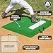 GoSports Portable Pitching Mound for Baseball Pitchers - 30 x 30 x 4 Inch