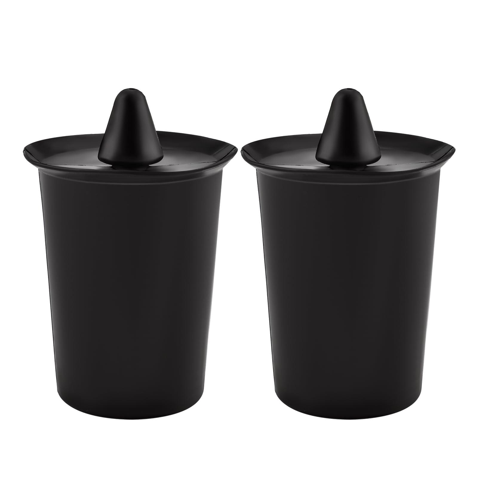 ZyloPlinx 2PCS Spare Tire Carrier Bumper Bump Stop Rubber Exterior Accessories Compatible with Wrangler JK 2007-2018 Part Number 55395993AB