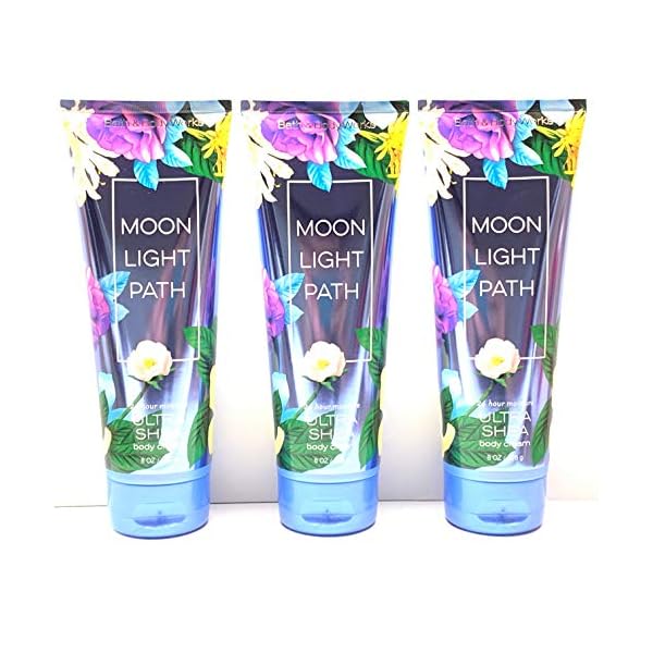 Bath & Body Works Moonlight Path Ultra Shea Body Cream Pack of 3