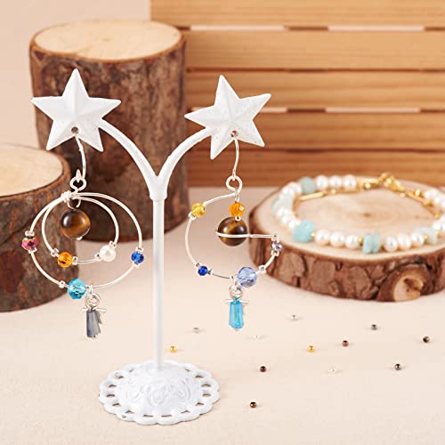 Pandahall 1Box/3000Pcs 6 Colors Rondelle Tiny Crimp Beads 2Mm Jewelry Bracelet Making Clamp End Stopper Spacer Beads For Jewelry Making #TOP3