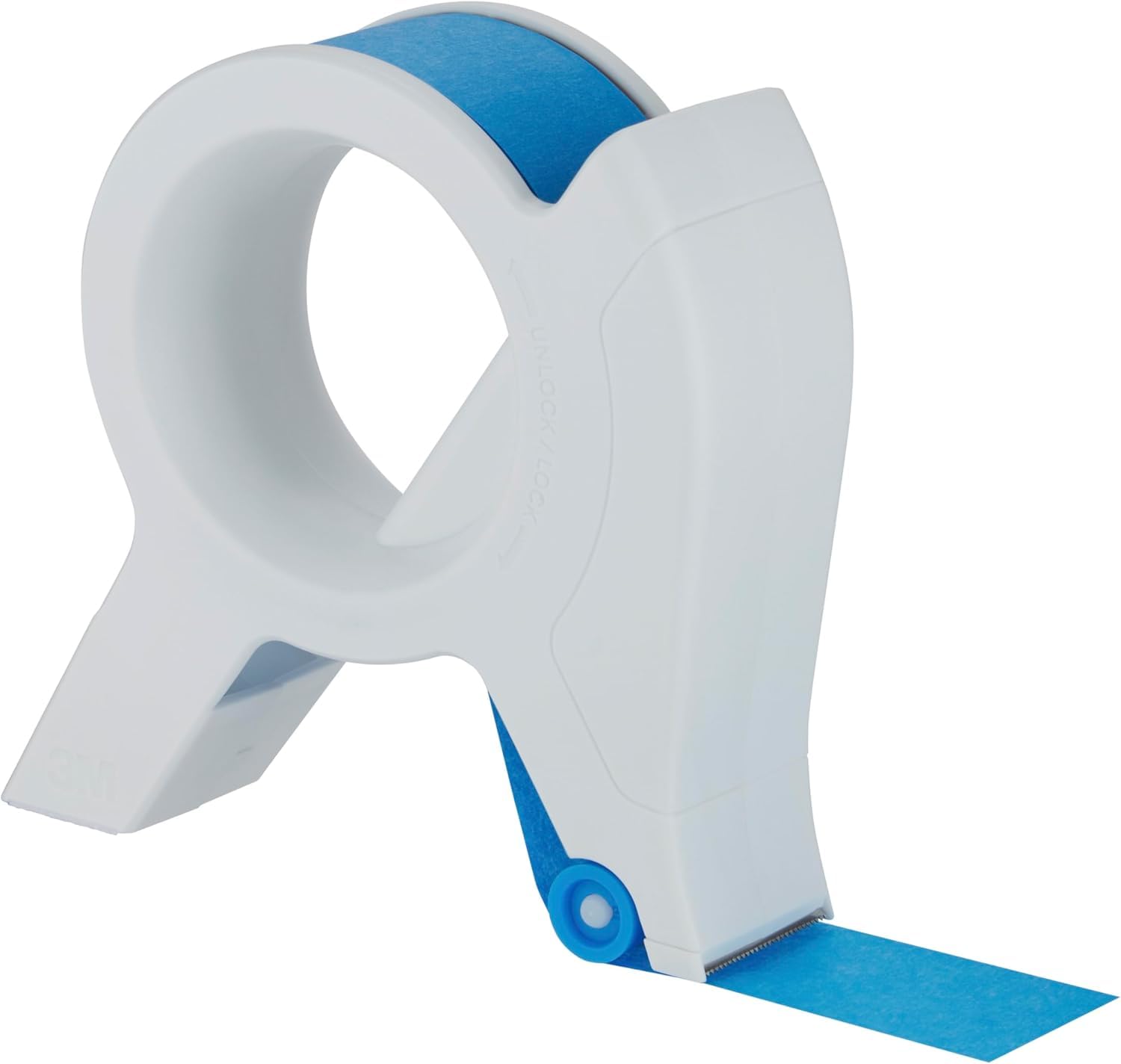 ScotchBlue Applicateur de Ruban de Masquage avec 1 Rouleau (36 mm x 18,2 m) Multi-Surfaces - Pour Moulures, Plinthes, Fenêtres et Encadrements Portes