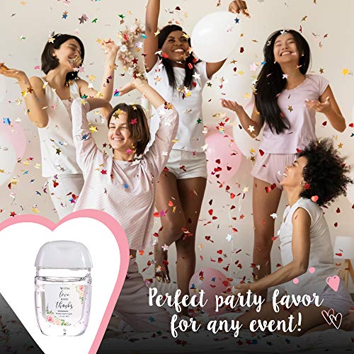 Hand Sanitizer Wedding Favors {10 pack} Mini Hand Sanitizer Party Favors, Travel Size Hand Sanitizer, Mini Hand Sanitizer Party Favors | 10 Floral 1oz Gels