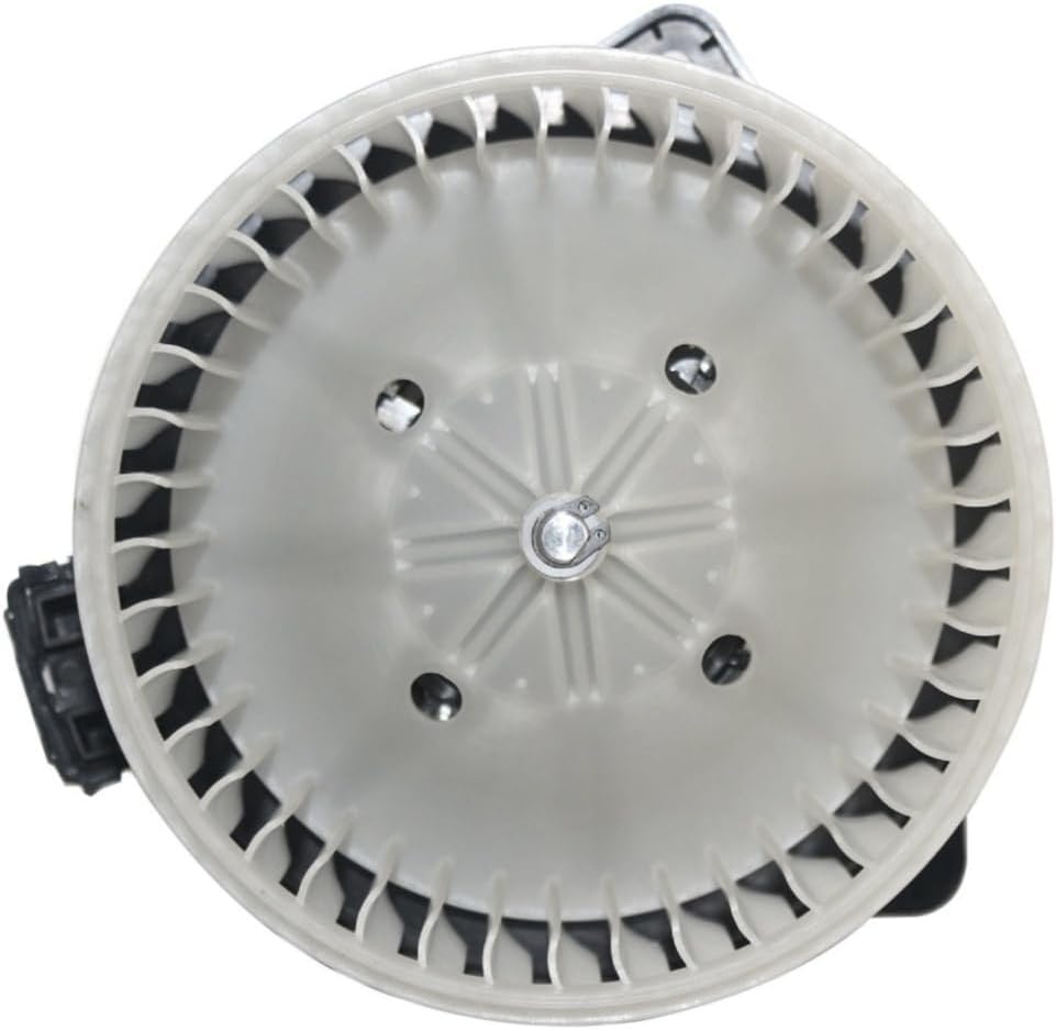 1pc HVAC Heater Air Conditioning Blower Motor Assembly Front Right Passenger Side ABS Plastic Black White with Fan Cage Wheel for Toyota,for Subaru,for Lexus,for Cadillac