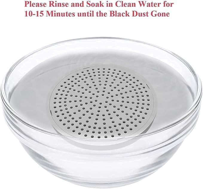 HoneyGuaridan Ersatzkohlefilter Aktualisiert für Haustier-Wasserspender W18/W25/W25 Pro/W58 Haustier-Wasserspender – 6er-Pack