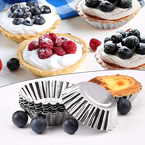 Aghoer Stampo per crostata di uova in alluminio