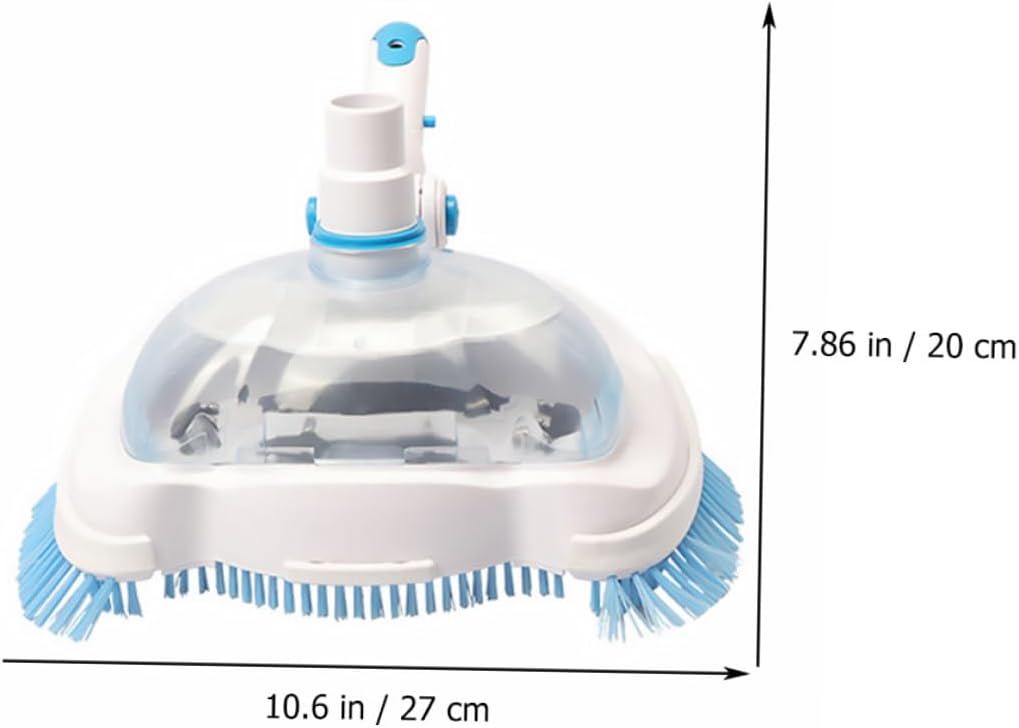 Swimming Pool Vacuum Head with Lid Pool Cleaning Supply Suction Cleaner Tool