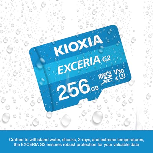 Kioxia EXCERIA G2 Micro SDカード。