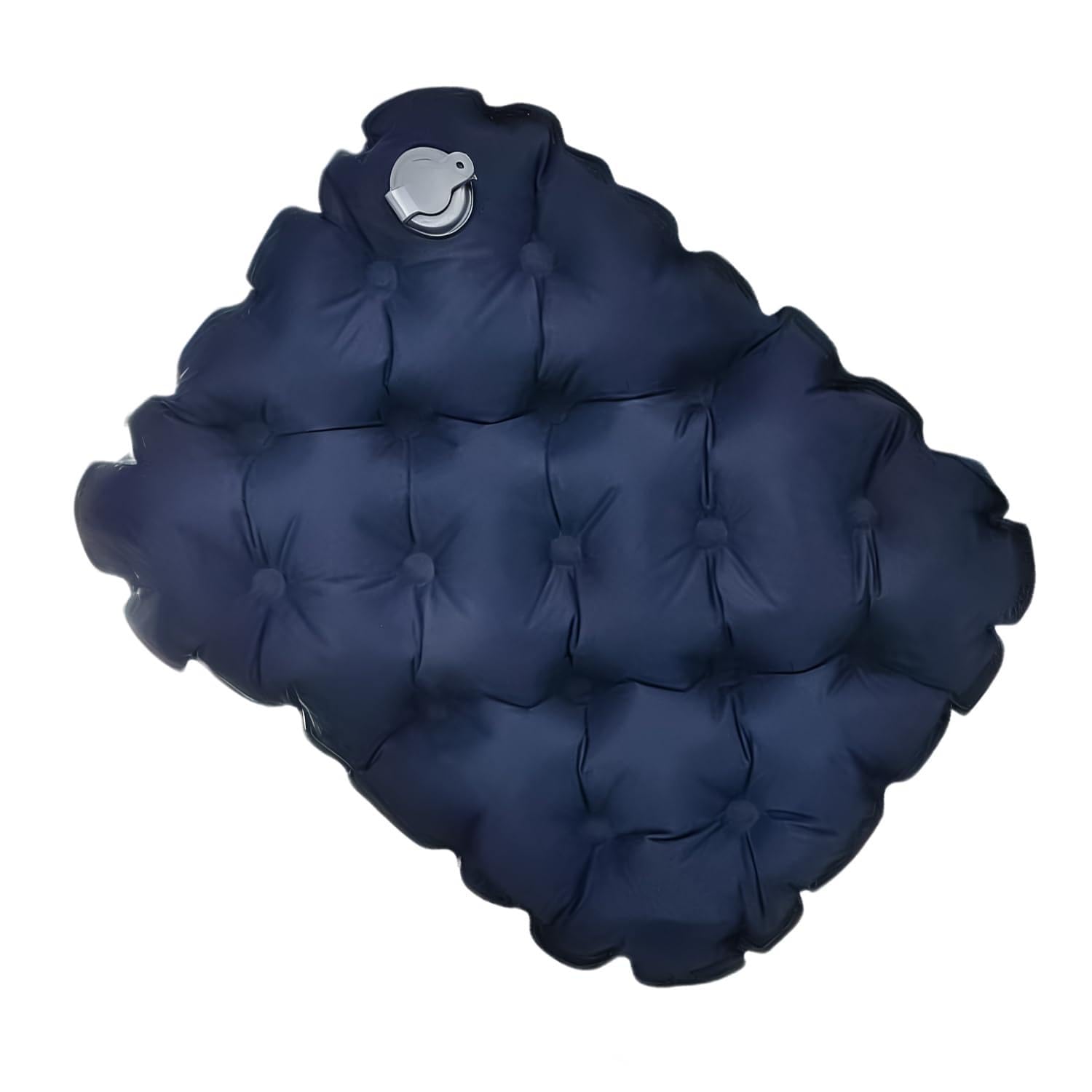 Travel Cushion for Airplane, Portable Foldable Inflatable Cushion, Airplane Seat Cushions, Inflatable Cushions for Travel, Comfortable Air Seat Pad for Airplanes, Car and Office (Dark Blue)