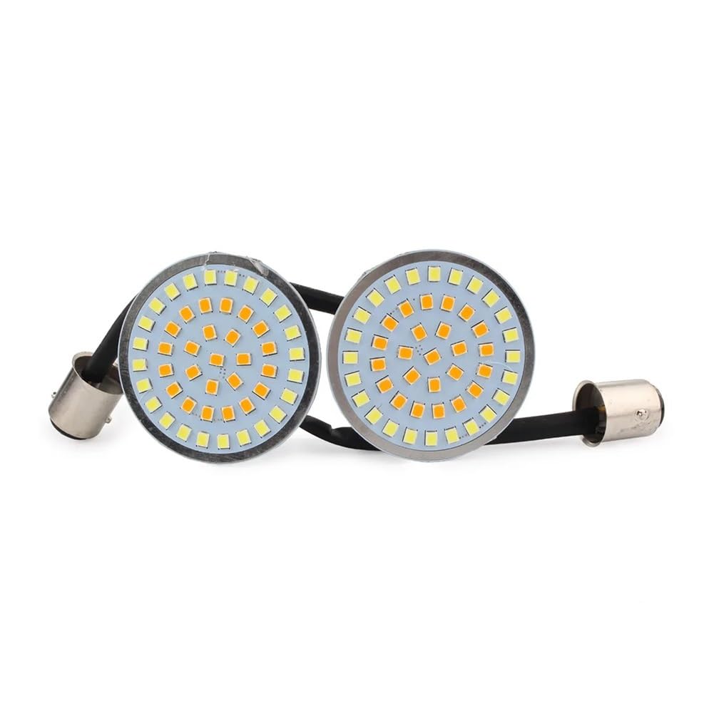 Clignotant pour moto LED premium insert bicolore 1157 pour Dyna Softail