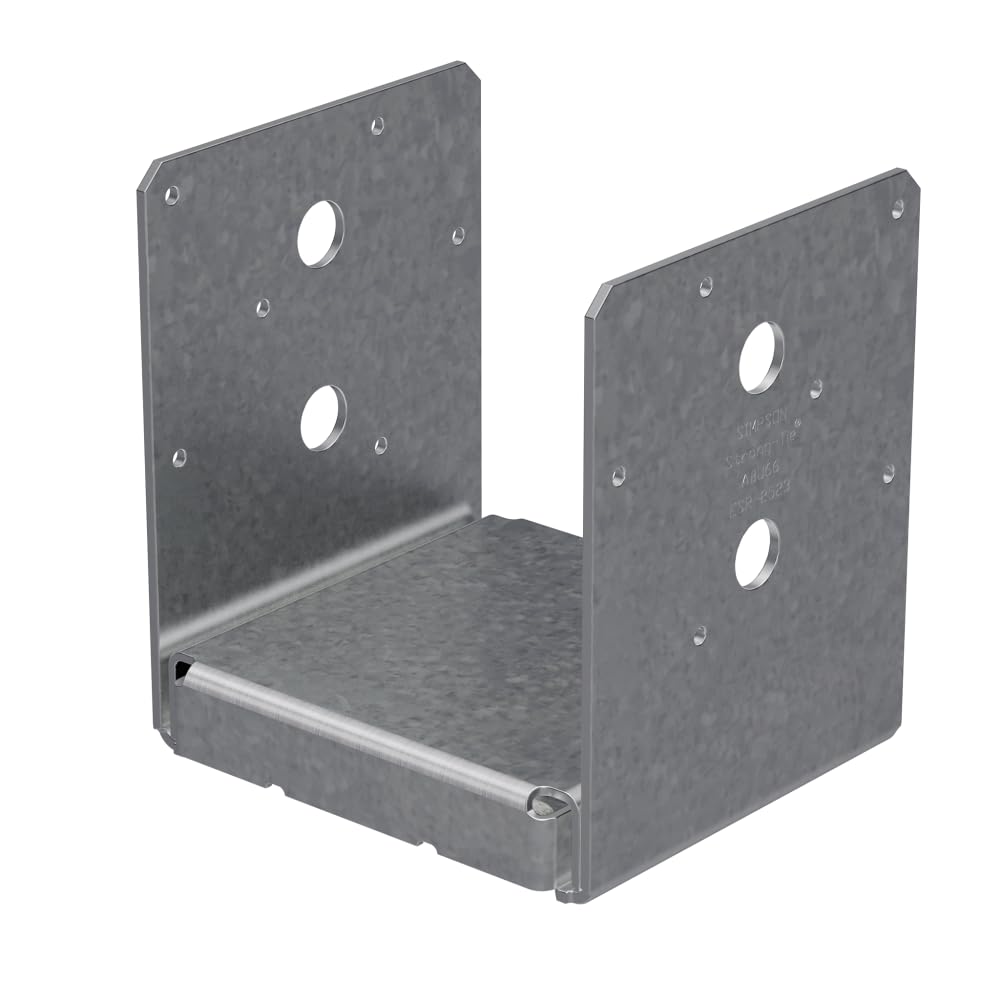 Simpson Strong-Tie ABU66RZ ABU ZMAX Galvanized Adjustable Standoff Post Base for 6x6 Rough (Pack of 10)